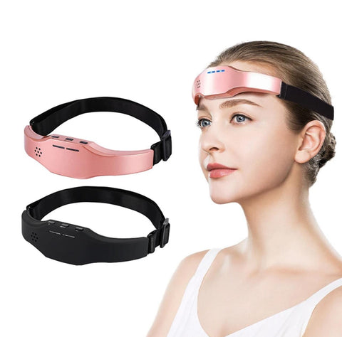 Migraine pain relief massager electric insomnia sleep aid instrument EMS Head Massage sleep theropy Device.